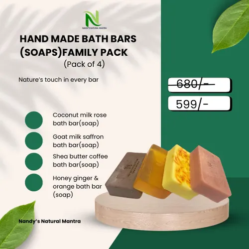 Soap Family Pack (Pack of 4)